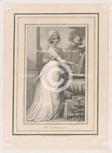 Mrs. Jackson, April 1, 1794. Creator: John Conde.