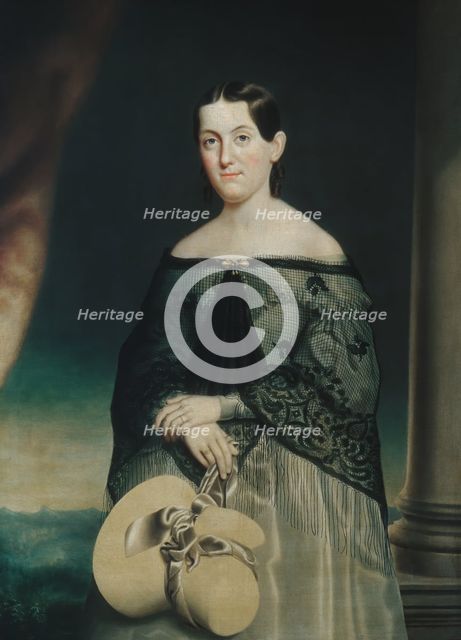 Mrs. James Merrill Cook, 1840. Creator: Nelson Cook.