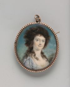 Mrs. James Bleecker (Elizabeth Garland Bache), ca. 1788. Creator: John Ramage