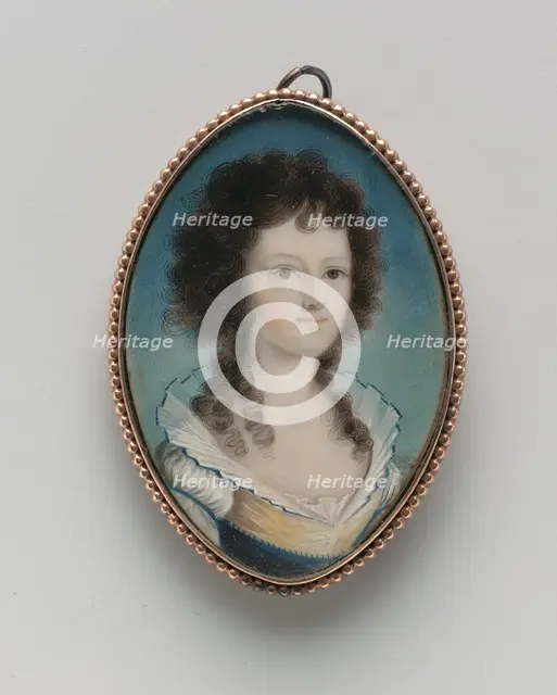 Mrs. James Bleecker (Sarah Bache), ca. 1795. Creator: John Ramage.