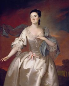 Mrs. James Pitts, 1757. Creator: Joseph Blackburn