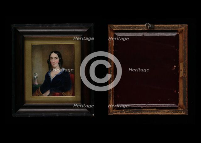 Mrs. James Reid Lambdin (Mary O'Hara Cochran), ca. 1850. Creator: James Reid Lambdin.