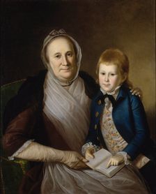 Mrs. James Smith and Grandson, 1776. Creator: Charles Willson Peale