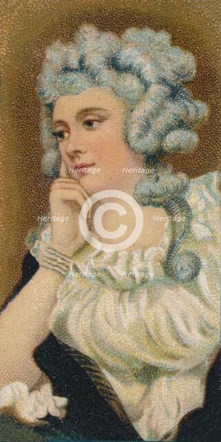 Mrs Jane Braddyll, 1788. (1912). Artist: Unknown