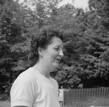 Mrs. Janet P. Murray, Director of Ellen Marvin and Gaylord White Camps, Arden, New York, 1943. Creator: Gordon Parks
