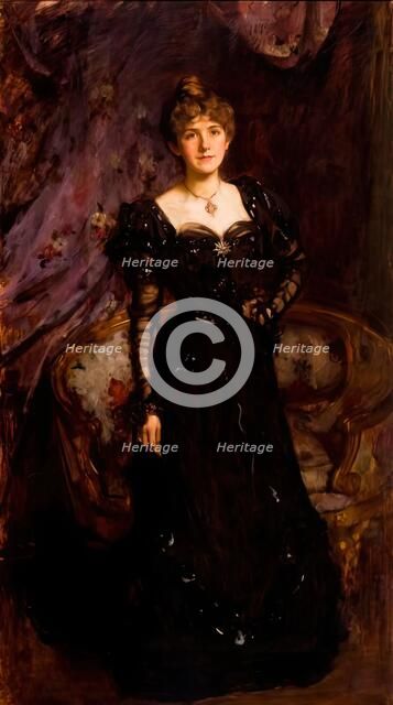 Mrs J.E. Crombie of Parkhill. Creator: James Jebusa Shannon.