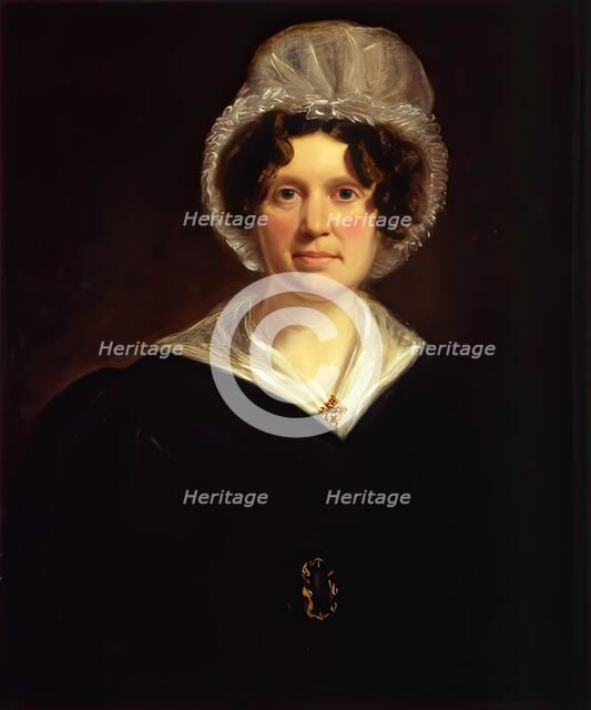 Mrs Jean Chalmers, c1840. Creator: John Phillip.