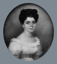 Mrs. Jean Pierre Barre, 1825-30. Creator: Charles Fraser