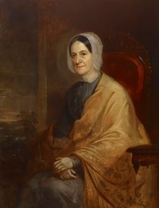 Mrs. Jesse Hare (Catherine H. Welch), 1848. Creator: Alfred Jacob Miller