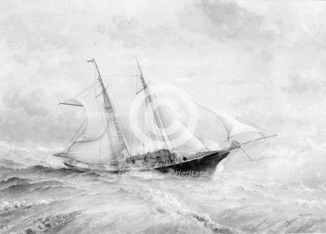 Mrs Jerome. 'Morning Star' RYS painting. Creator: Kirk & Sons of Cowes.