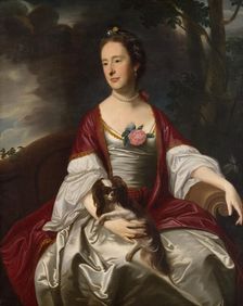 Mrs. Jerathmael Bowers, ca. 1763. Creator: John Singleton Copley