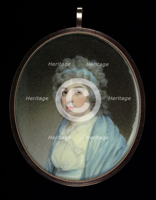 Mrs. John Corlis (Susannah Condé Russell), 1795. Creator: Edward Greene Malbone.