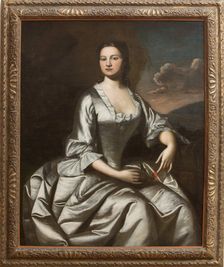 Mrs. John Banister, 1748. Creator: Robert Feke