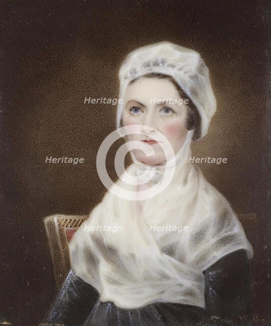 Mrs. John Barker (Wife of General Barker), c1800. Creator: William Russell Birch.