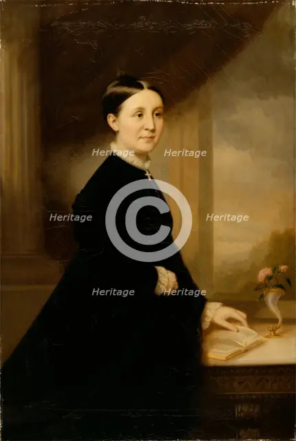 Mrs. John J. Bagley, between 1872 and 1882. Creator: Lewis Thomas Ives.