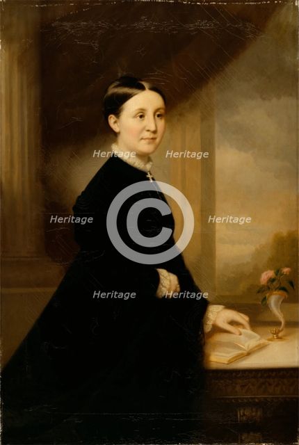 Mrs. John J. Bagley, between 1872 and 1882. Creator: Lewis Thomas Ives.