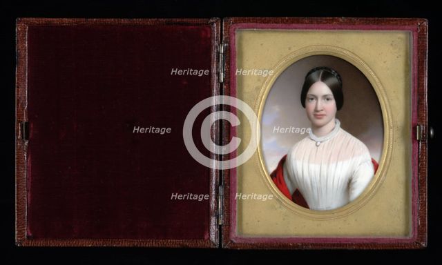 Mrs. John Jordan, Jr., 1848. Creator: John Henry Brown.
