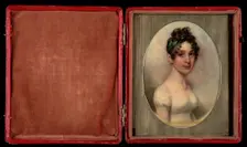 Mrs. John Middleton (Mary Burroughs), ca. 1840. Creator: Henry Brintnell Bounetheau