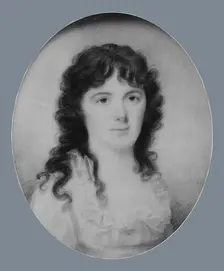Mrs. John Nightingale (Martha Washington Greene), ca. 1797. Creator: Edward Greene Malbone