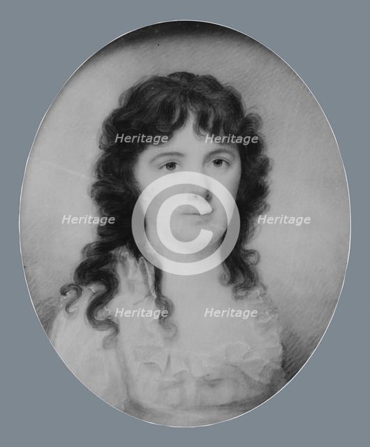 Mrs. John Nightingale (Martha Washington Greene), ca. 1797. Creator: Edward Greene Malbone.