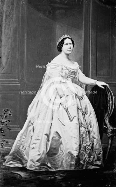 Mrs. John Slidell, between 1855 and 1865. Creator: Unknown.