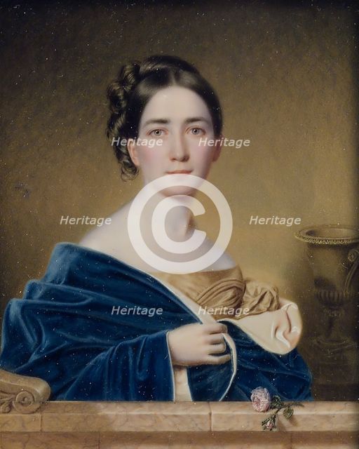 Mrs. John Wood Dodge (Mary Louise Dodge), 1836. Creator: John Wood Dodge.