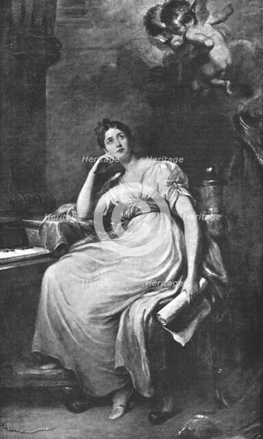 ''Mrs. John Williams at St. Cecilia; after Sir Thomas Lawrence, P.R.A.', 1891. Creator: Thomas Lawrence.