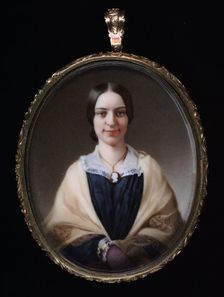 Mrs. John Willis Ellis (Mary White), 1846. Creator: John Henry Brown
