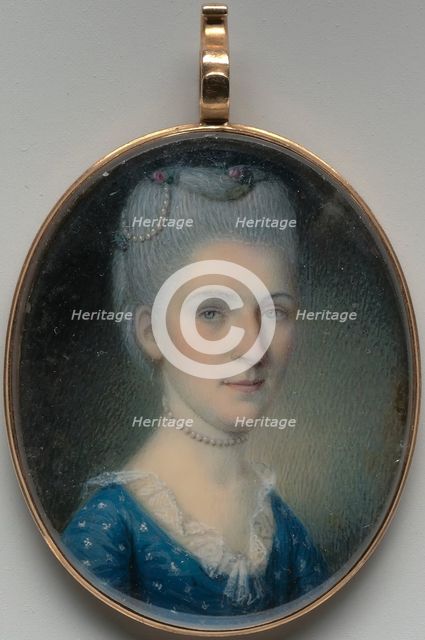 Mrs. Joseph Donaldson (Frances Johnston), 1776. Creator: Charles Willson Peale.