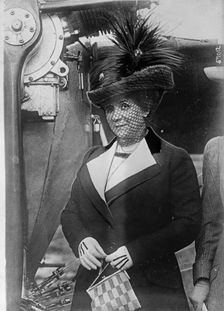 Mrs. Joseph J. Joffre, Wife of Marechal Joffre, 1917. Creator: Unknown