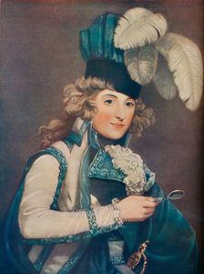 Mrs. Jordan in the Character of Hypolita, c1791, (1910). Artist: John Jones