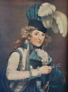 Mrs. Jordan in the Character of Hypolita, c1791, (1910). Artist: John Jones