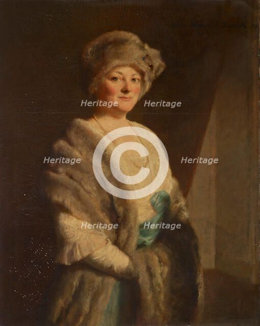 Mrs. Karl Schneider, 1940s. Creator: Alice M. Roberts.