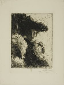 Mrs. Kip, 1904. Creator: Anders Leonard Zorn