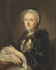 Mrs Kristina Magdalena Wargentin, 1769. Creator: Lorens Pasch the Younger
