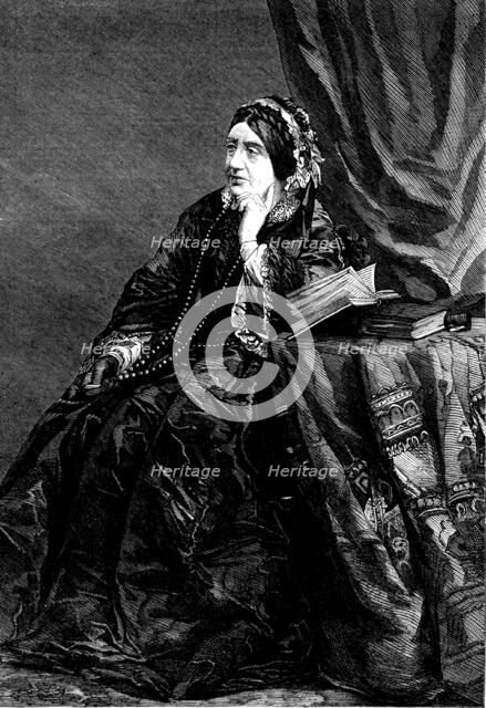 Mrs. Lucy Anderson, the eminent pianist, 1862. Creator: Unknown.