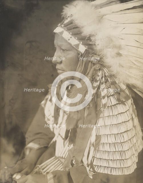 Mrs. Lame Dog, 1905. Creator: Edward Sheriff Curtis.