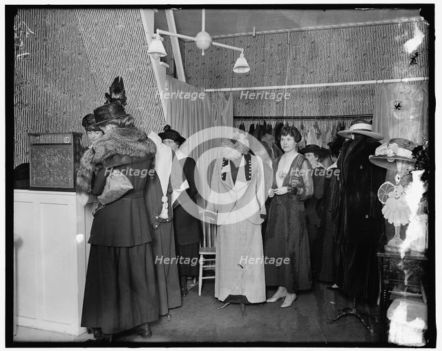 Mrs. Lansing's Bandbox, between 1910 and 1920. Creator: Harris & Ewing.