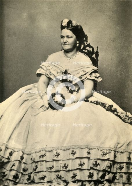 'Mrs Lincoln', c1860s, (1930). Creator: Unknown.