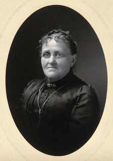 Mrs Lizzie Hill, c1870s. Creator: Ramsdell Studio