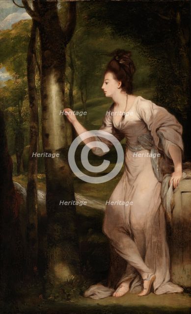 Mrs. Lloyd, 18th century. Creator: Unknown.