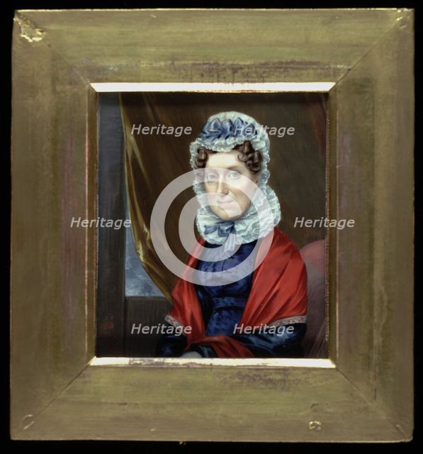 Mrs. Putnam Catlin (Mary "Polly" Sutton), 1825. Creator: George Catlin.