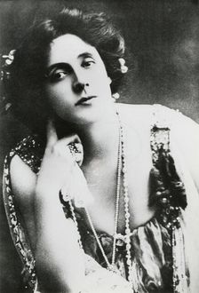 Mrs Patrick Campbell, British stage actress, late 19th or early 20th century