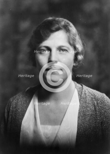 Mrs. Pearl Buck, portrait photograph, 1932. Creator: Arnold Genthe.