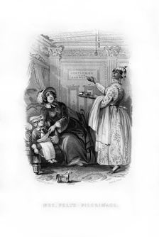 Mrs Pell's Pilgrimage 1872. Artist: C Burt