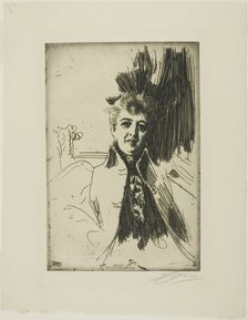 Mrs. Potter Palmer, 1896. Creator: Anders Leonard Zorn