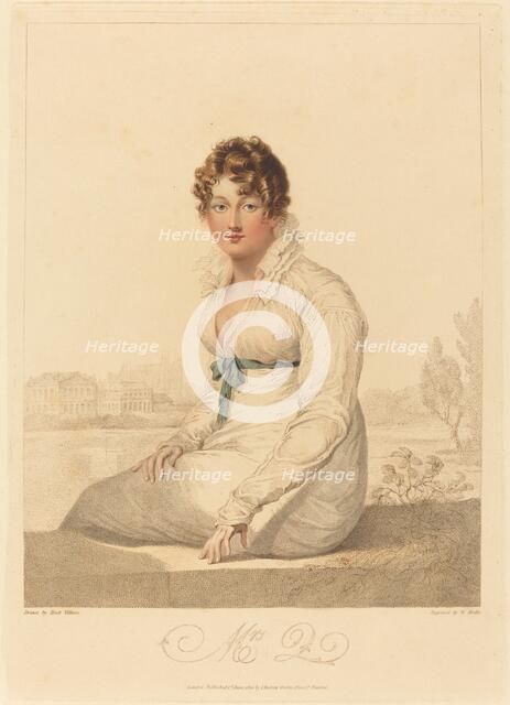 Mrs. Q., 1820. Creator: William Blake.