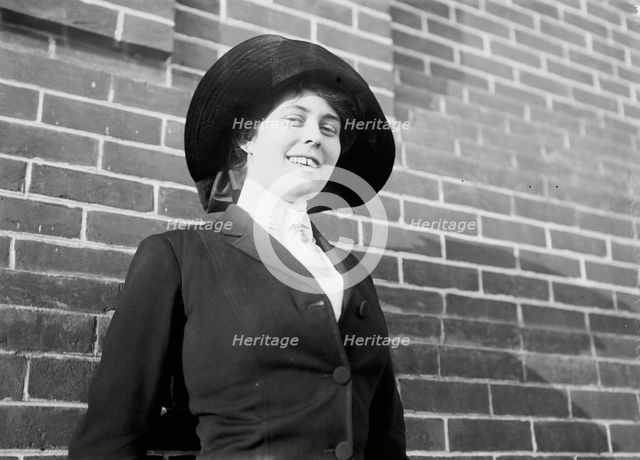 Mrs. R.C. Burleson, Suffragist - 1913.  Creator: Harris & Ewing.