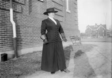 Mrs. R.M. McLennan, Sufragette [sic], 1913. Creator: Harris & Ewing