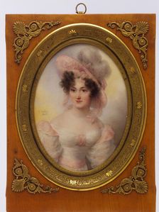 Mrs. Rufus Prime (Augusta Temple Palmer, 1807-1840), 1828. Creator: Jean-Baptiste Isabey
